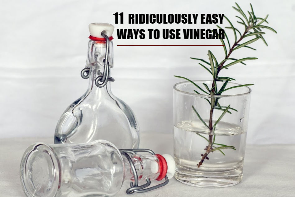 11 Ridiculously Easy Ways to Use Vinegar
